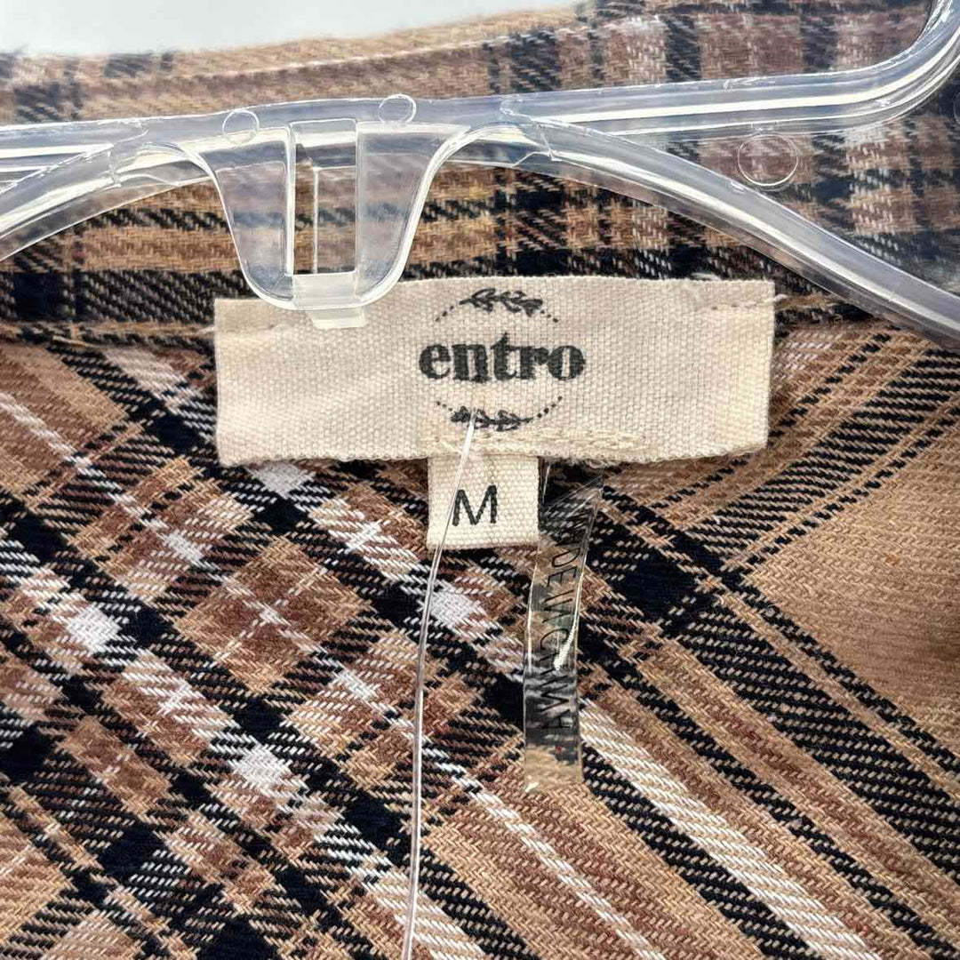 Size M ENTRO Tan Shirt