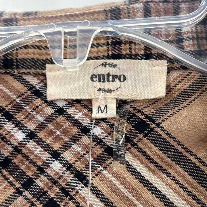 Size M ENTRO Tan Shirt