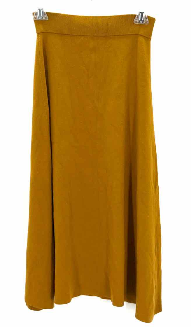 Size XS ALC Mustard Knit Skirt