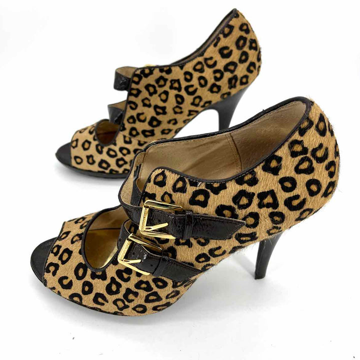 Shoe Size 11 Michael Kors Multi-Color Calf Hair Heels