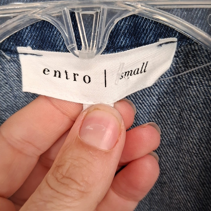 Size S ENTRO Denim Dress