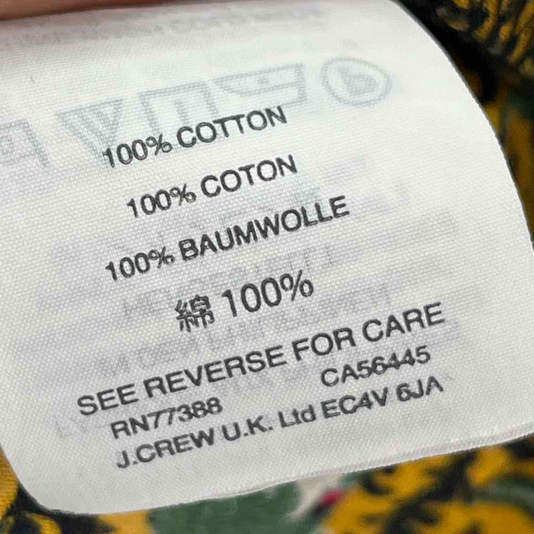 Size 2 J Crew Multi-Color Shirt