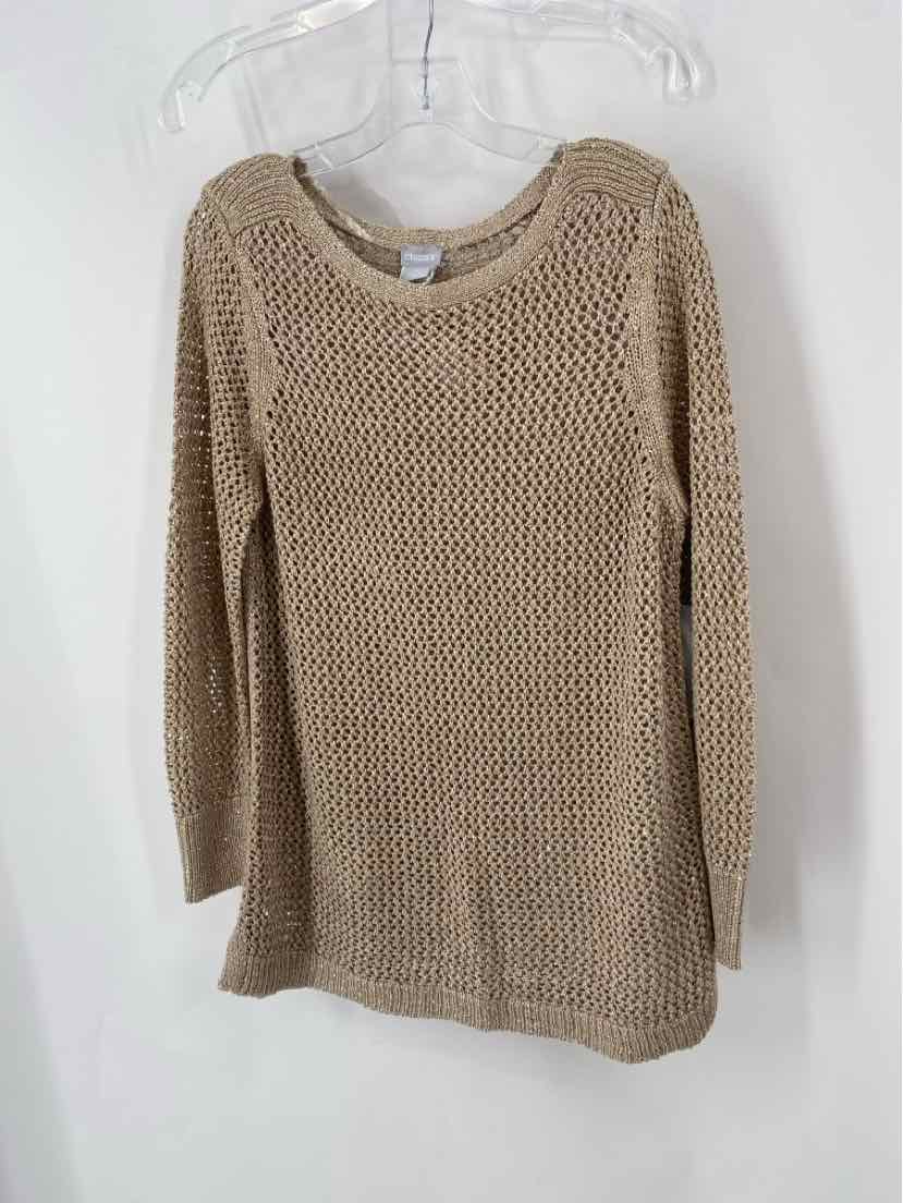 Size L Chico's Gold Sweater