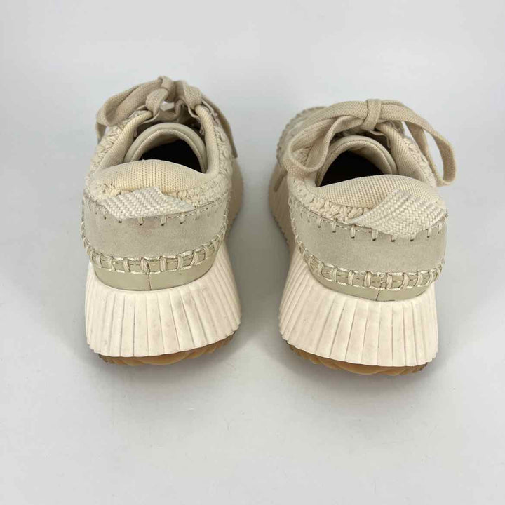 Shoe Size 6 Dolce Vita Cream Knit Sneakers