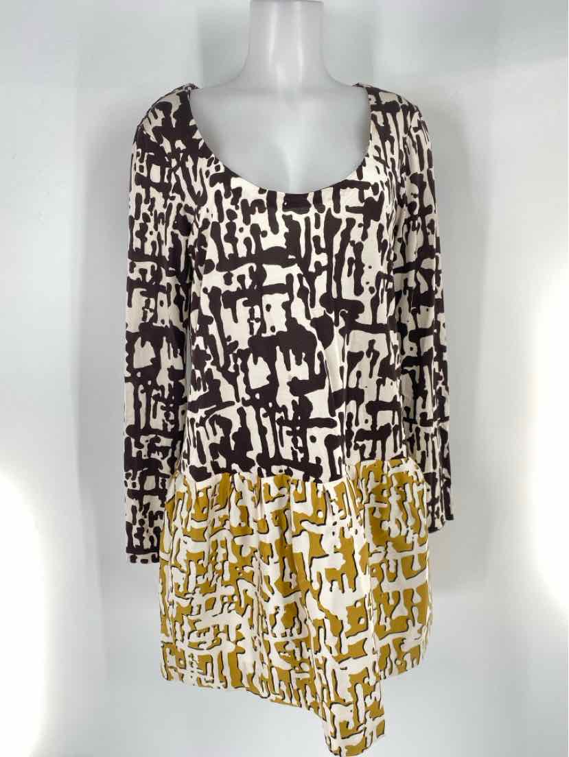 Size 12 DIANE VON FURSTENBERG Mustard Pants