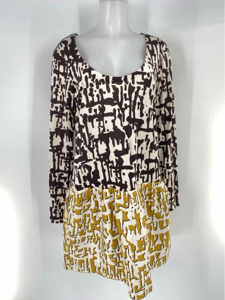 Size 12 DIANE VON FURSTENBERG Mustard Pants