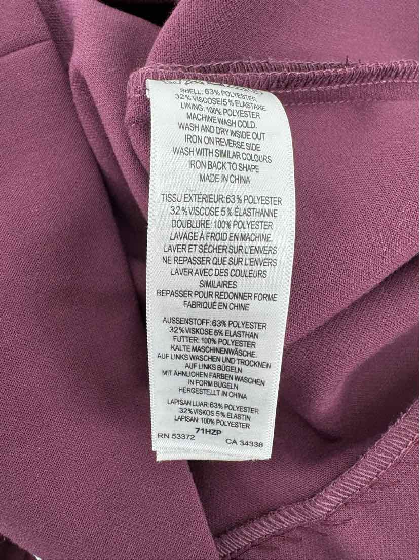 Size 12 FRENCH CONNECTION Purple Dress