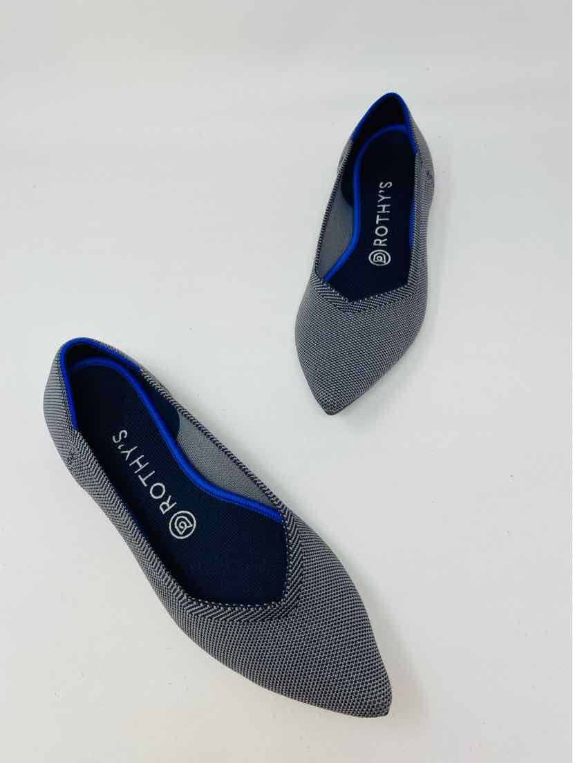 Shoe Size 8.5 ROTHCHILD Gray Flats