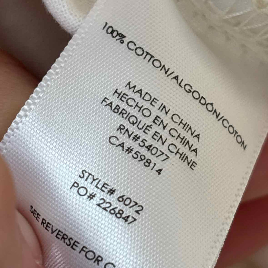 Size 8 CABI Cream Pants