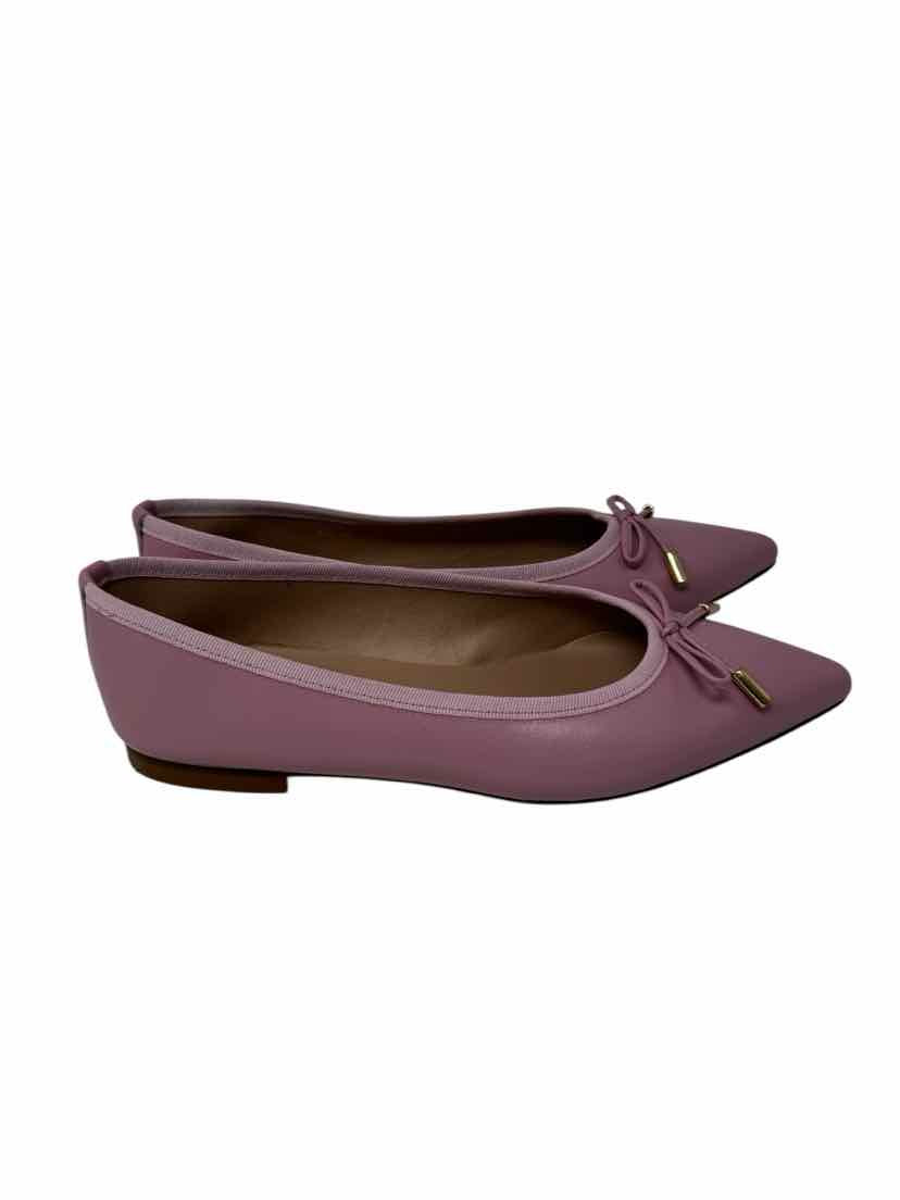 Shoe Size 40 Pink Leather Flats