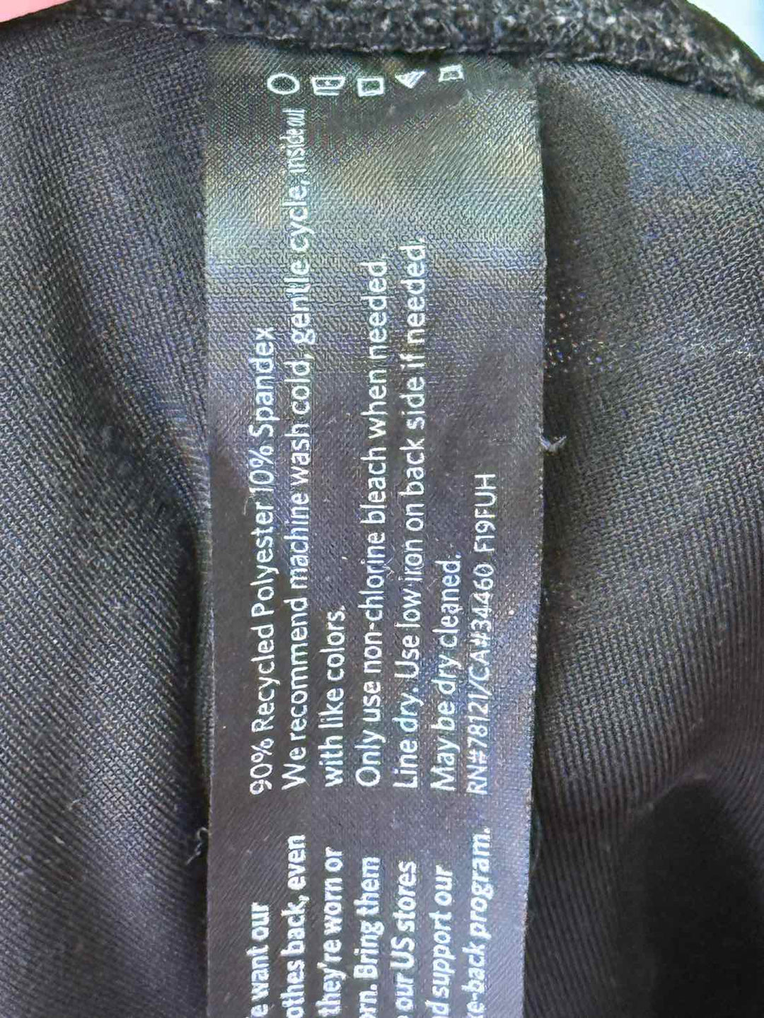 Size M Eileen Fisher Black Velour Pants