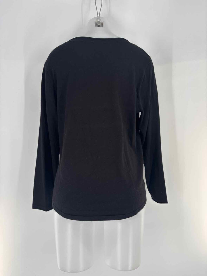 Size L Chico's Black Shirt
