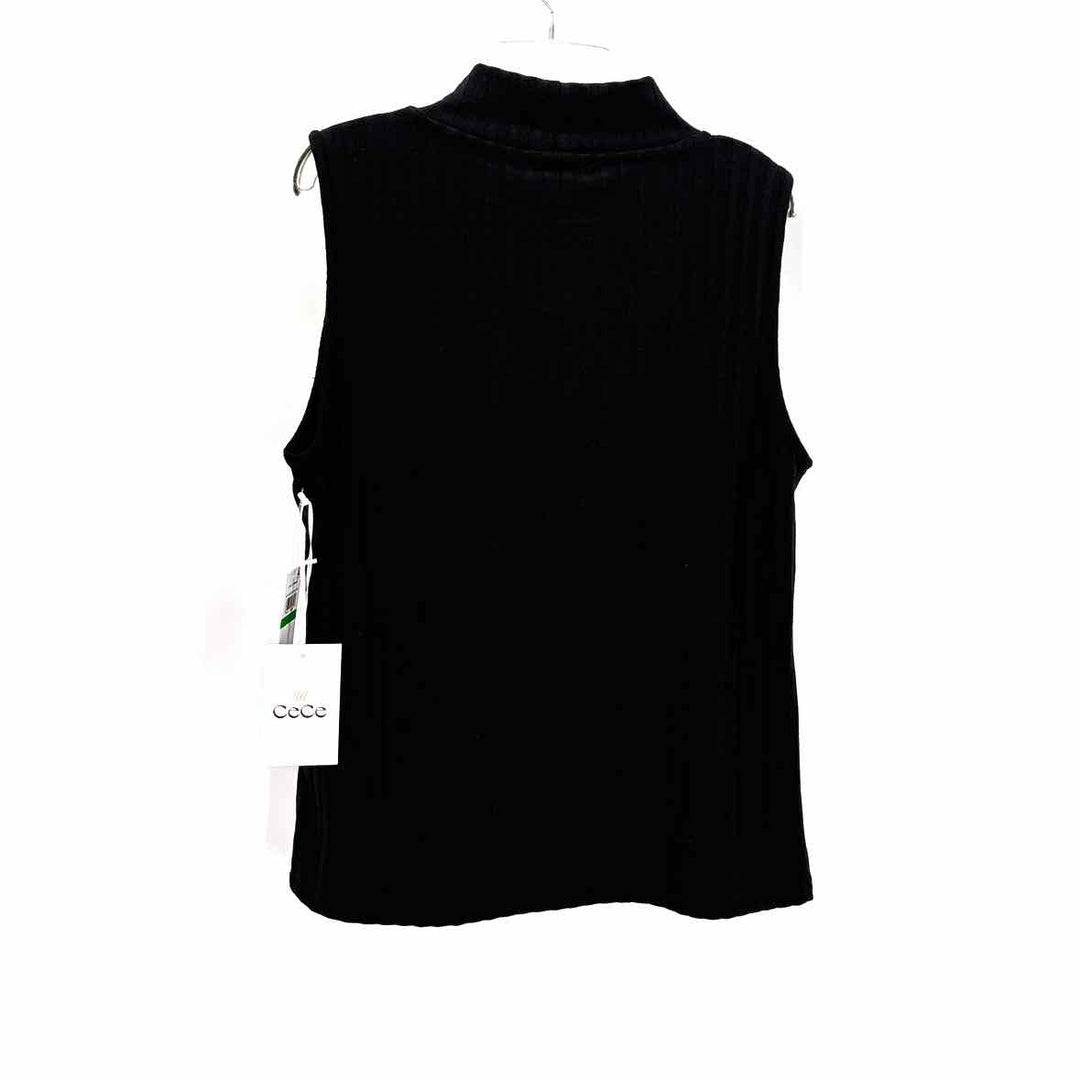 Size L CECE Black Knit Shirt