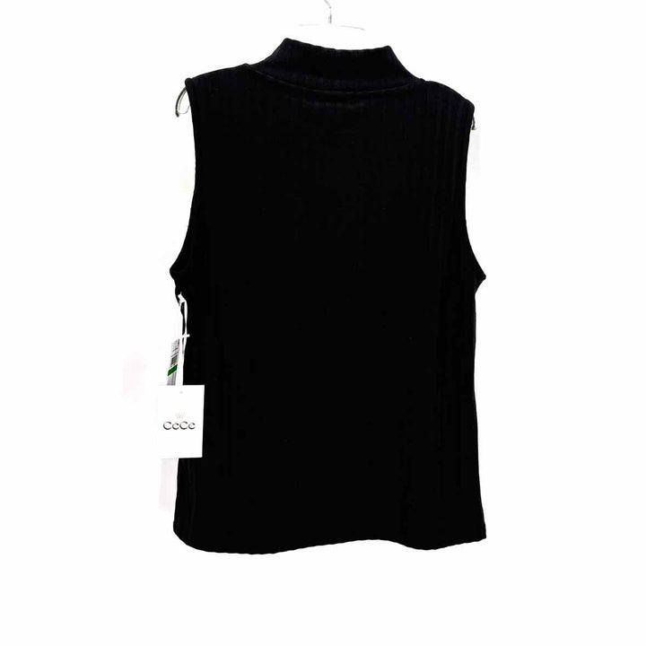 Size L CECE Black Knit Shirt