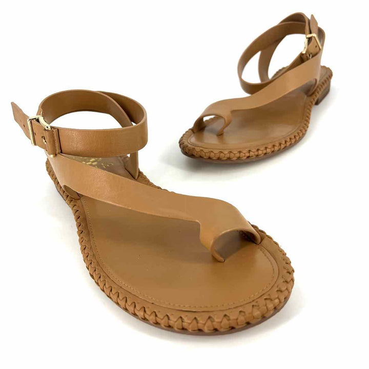 Shoe Size 9 Vince Camuto Camel Leather Sandals