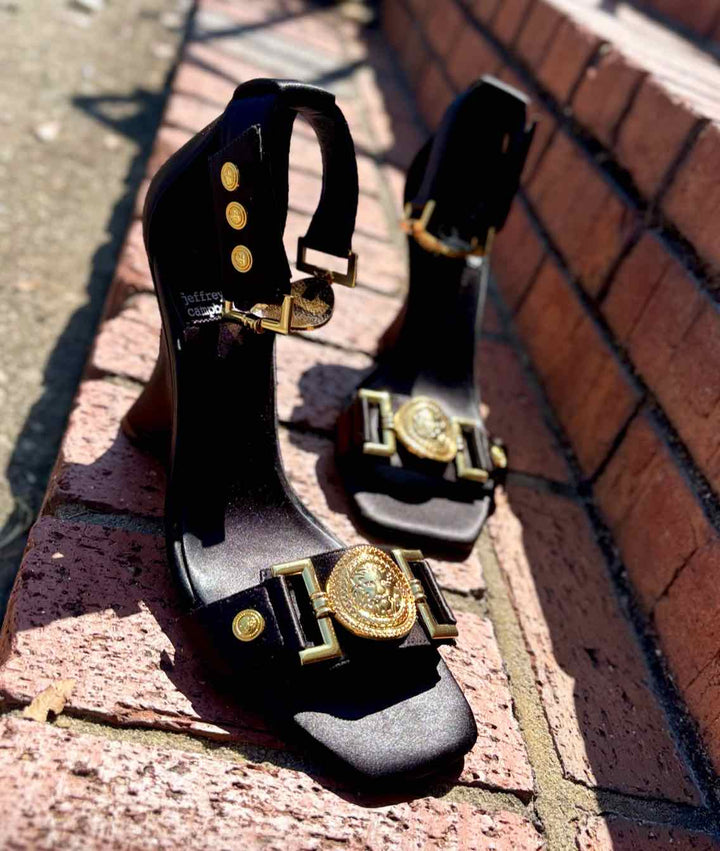 Shoe Size 10 JEFFREY CAMPBELL Black Sandals