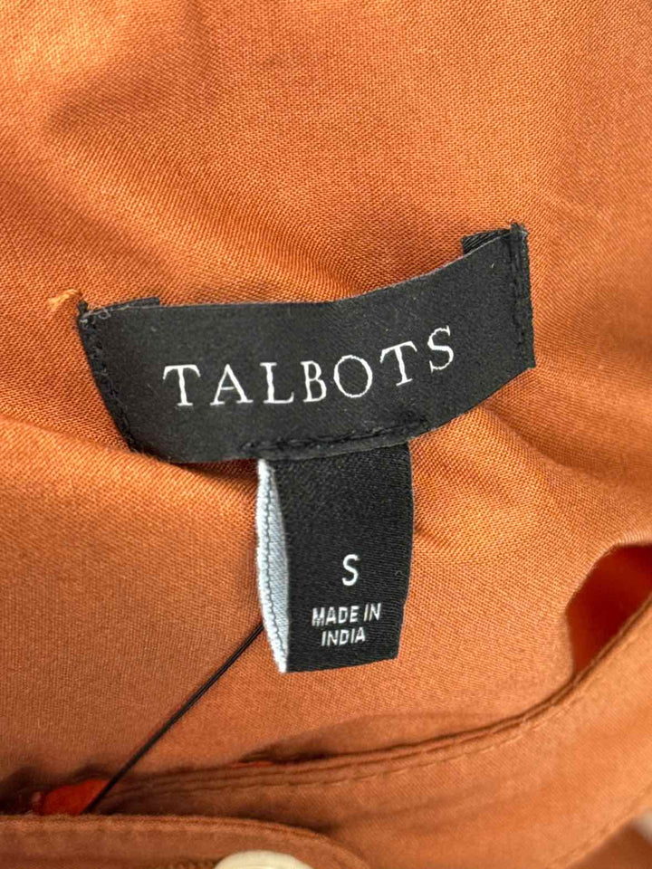 Size S Talbots Brown Shirt