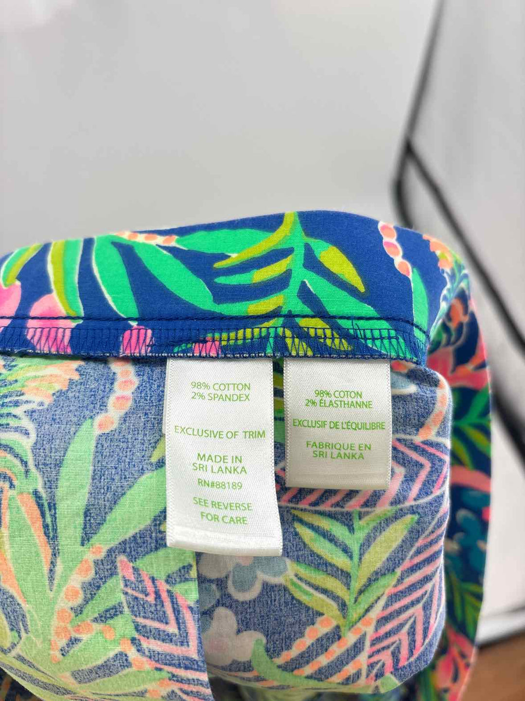 Size XL Lilly Pulitzer Navy Print Shorts