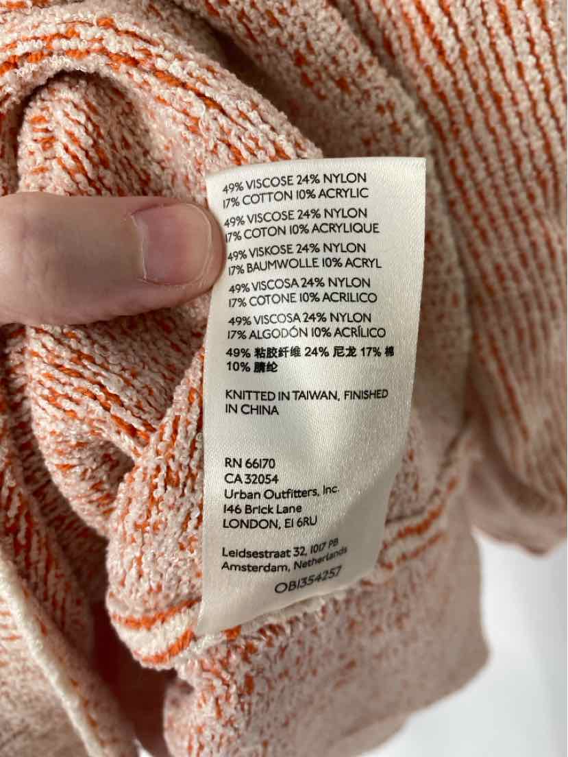 Size XS FREE PEOPLE Orange Sweater