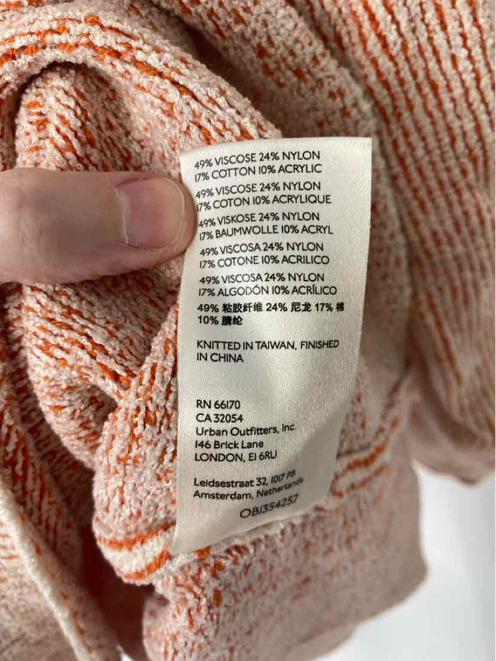Size XS FREE PEOPLE Orange Sweater
