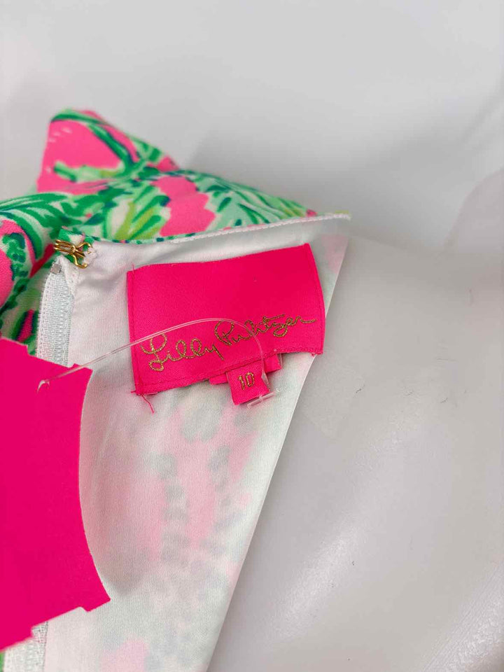 Size 10 Lilly Pulitzer PINK PRINT Dress