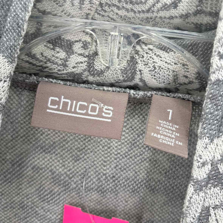 Size M Chico's Gray Cardigan