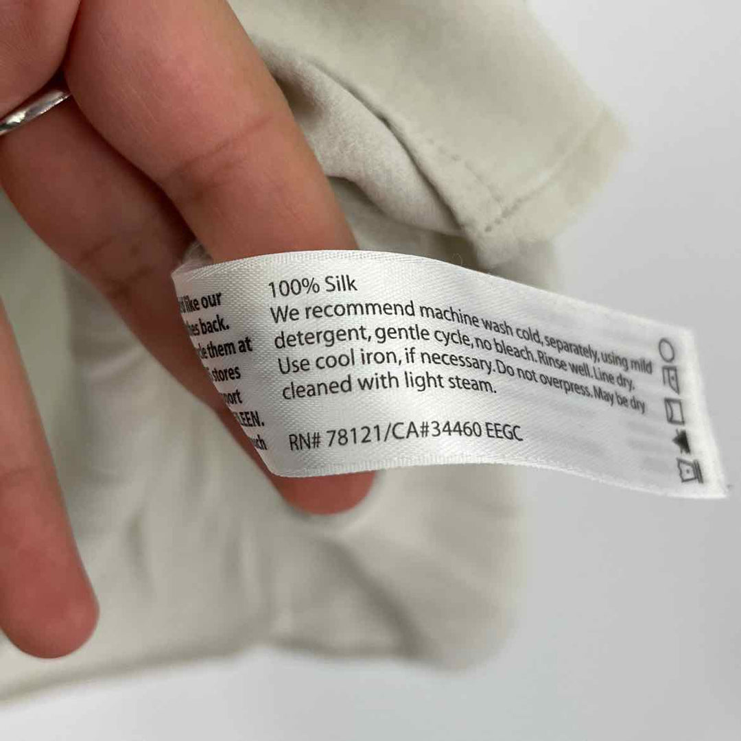 Size XL Eileen Fisher Ivory Shirt