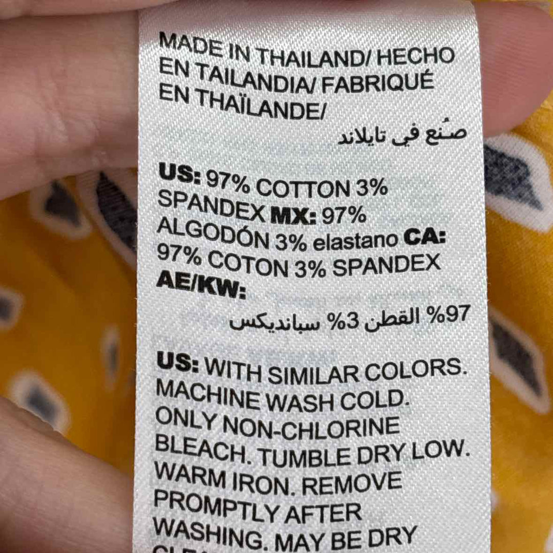 Size 1X Chico's Mustard Shirt