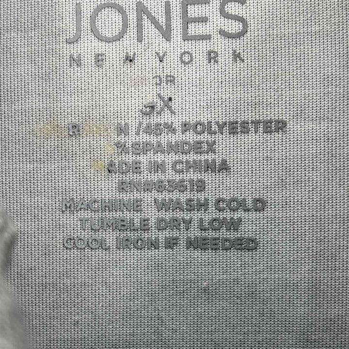 Size 3X Jones New York Gray Jacket