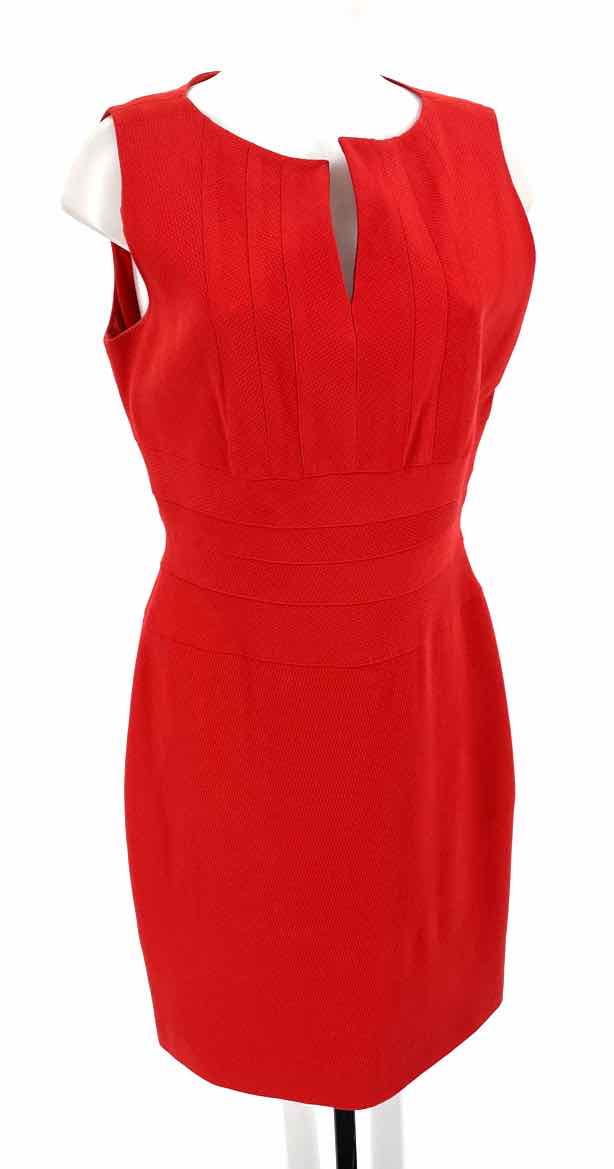 Size 14 KAY UNGER Red Dress