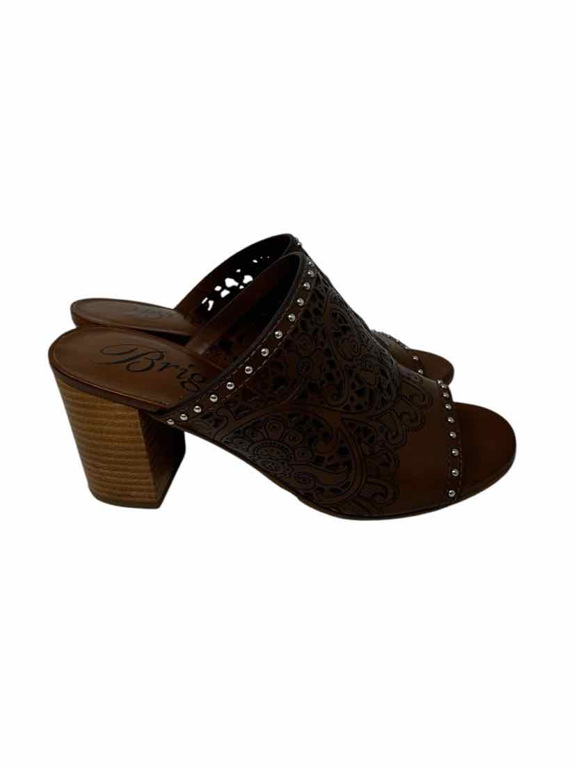 Shoe Size 6.5 BRIGHTON Tan Leather Sandals