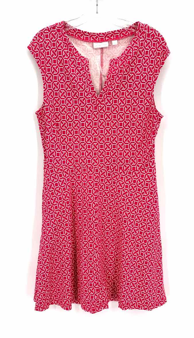 Size L NY & CO Pink Cotton Dress