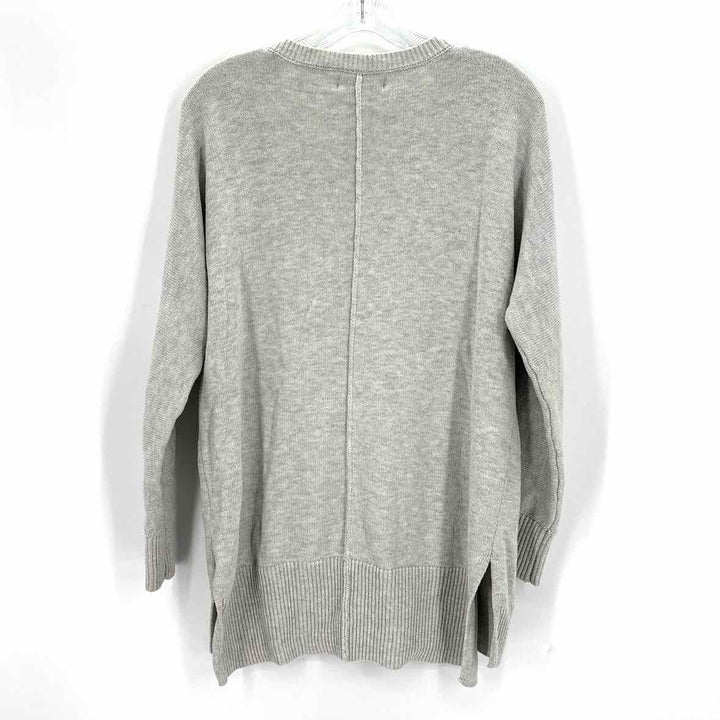 Size XS TAHARI Gray Knit Sweater