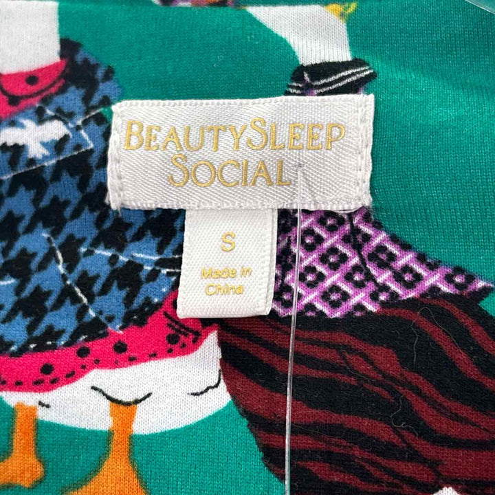 Size S Green Flannel Pajamas