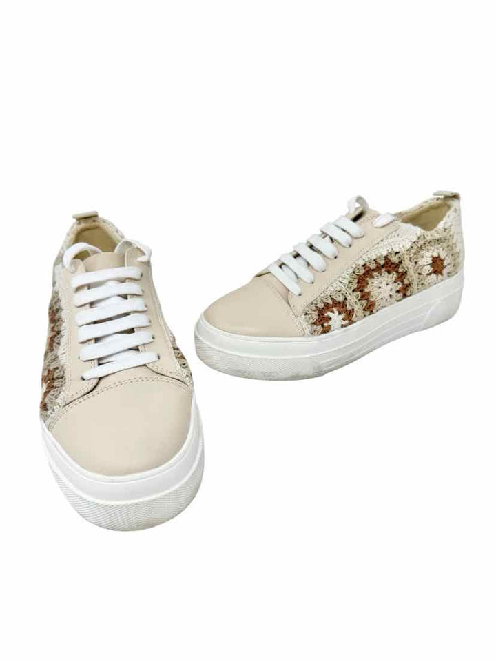 Shoe Size 8 LUCKY Beige Sneakers