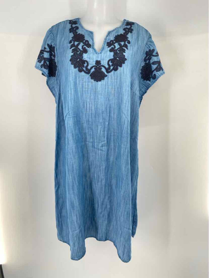 Size XL J JILL Denim Dress