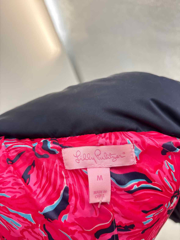 Size M Lilly Pulitzer Navy Vest