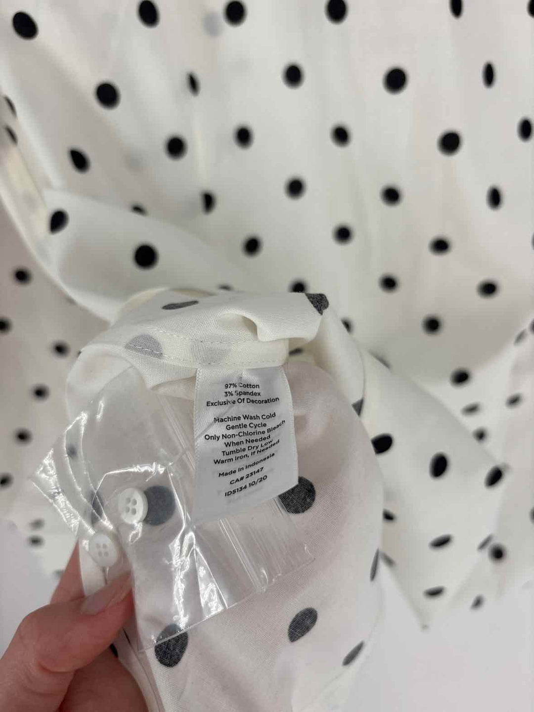 Size 10 Talbots Cream Shirt
