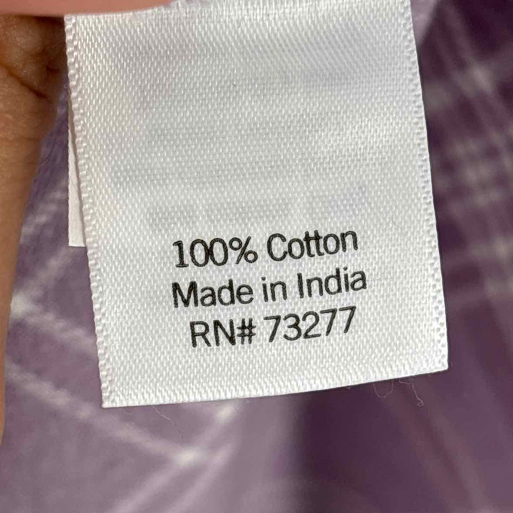 Size L SONOMA Lavender Flannel Shirt