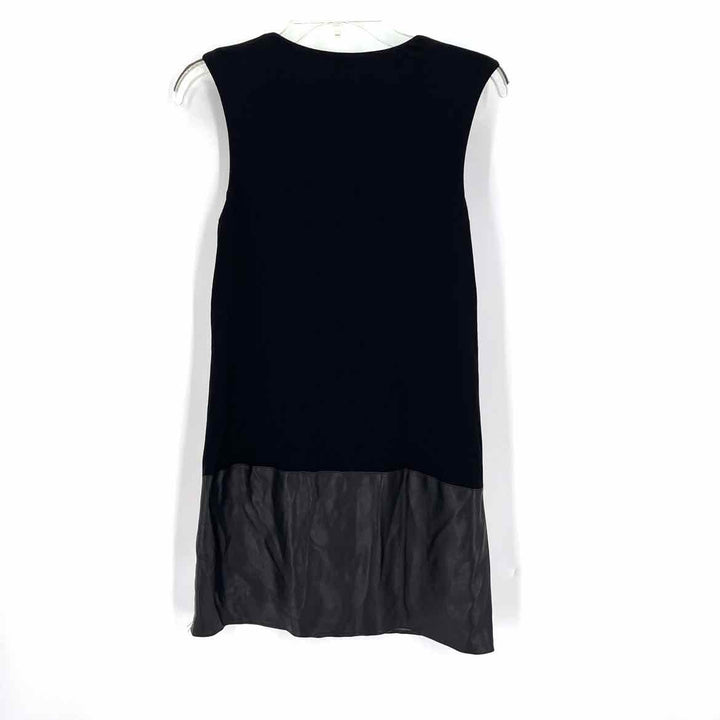 Size S Bailey Black Leather Dress