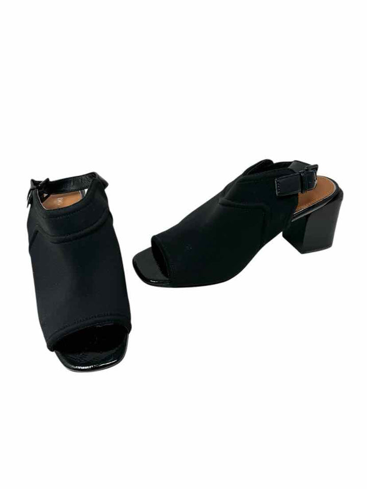 Shoe Size 7.5 DONALD PLINER Black Sandals