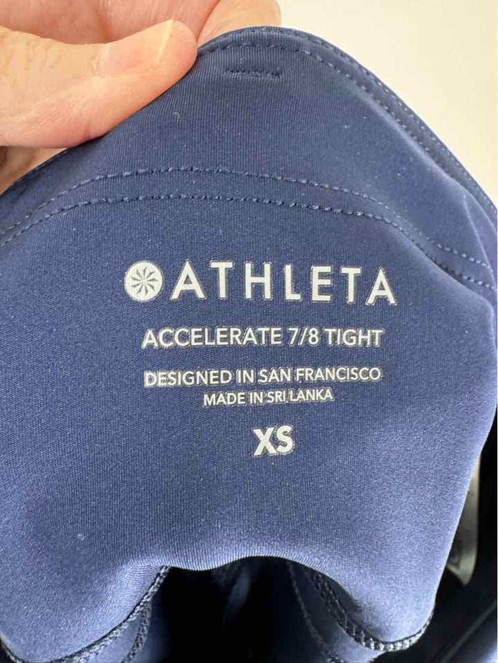 Size XS Athleta Navy Pants