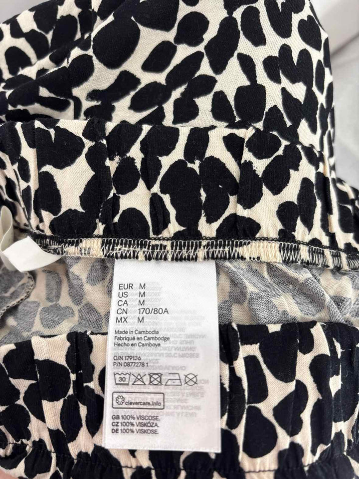 Size M H&M Black/White Pants