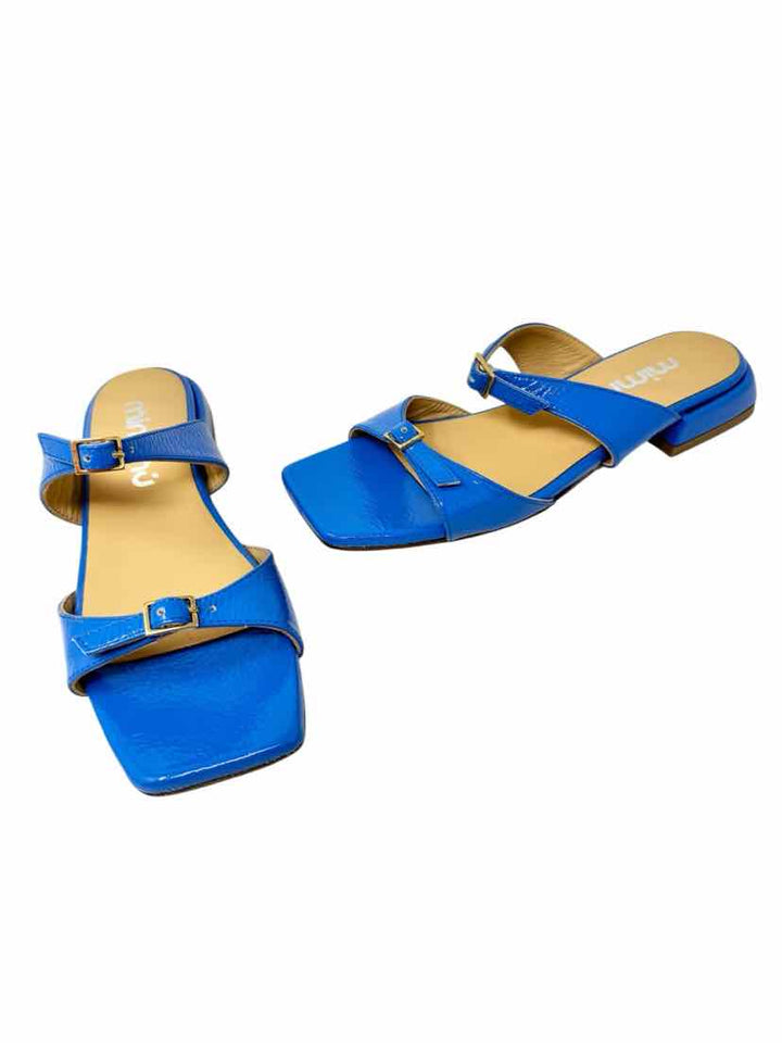 Shoe Size 38 Blue Sandals