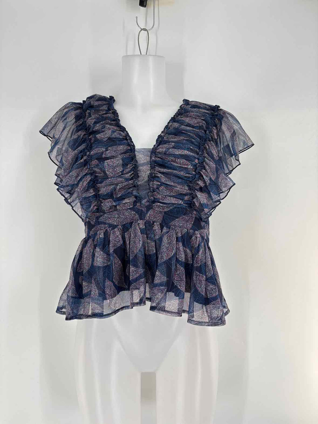 Size M ENTRO Blue Shirt