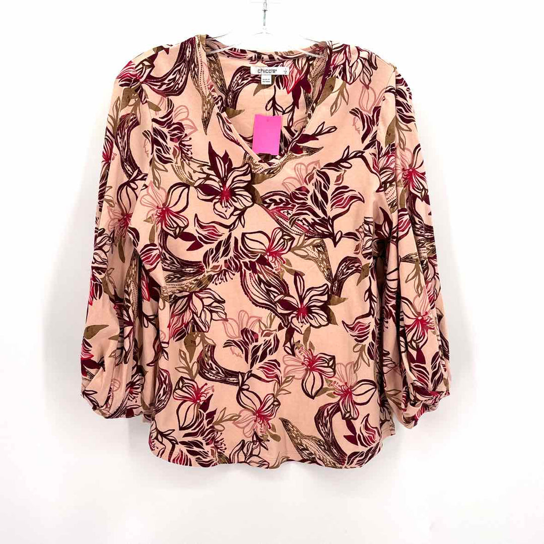 Size 1 Chico's Pink Shirt