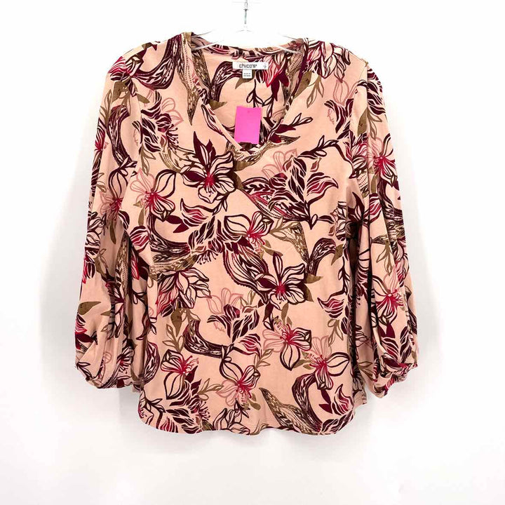 Size 1 Chico's Pink Shirt