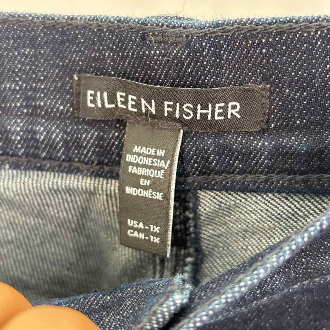Size 1X Eileen Fisher Denim Capri