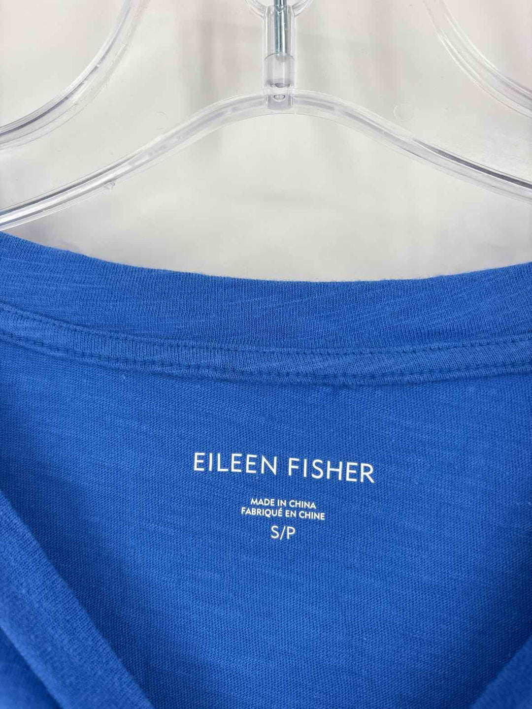 Size S Eileen Fisher Blue Shirt