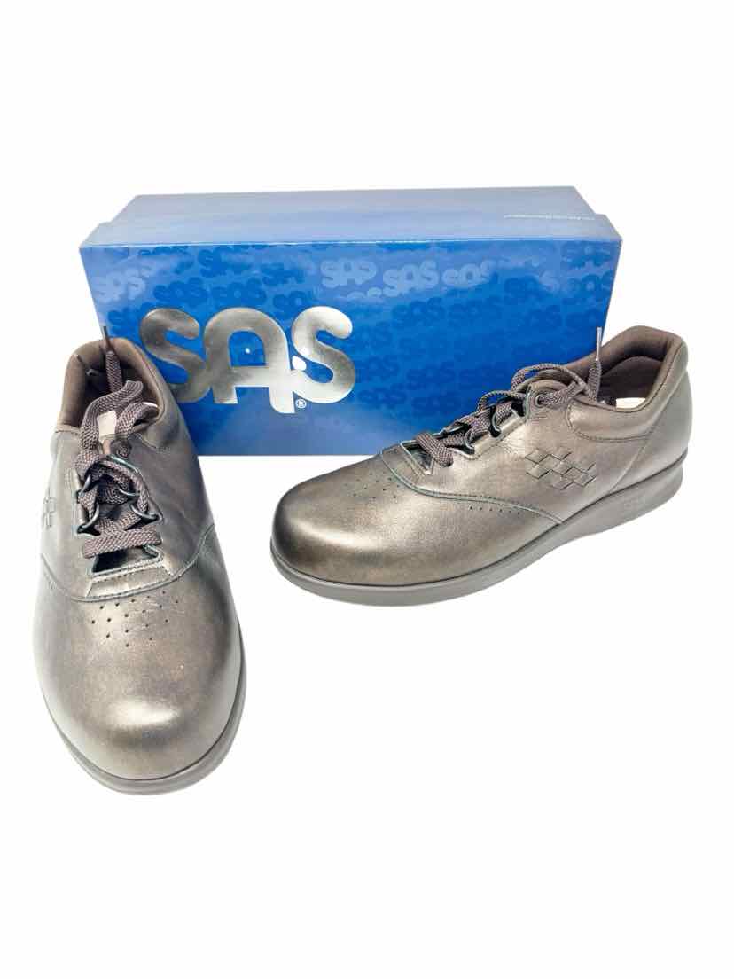 Shoe Size 9.5 SAS Bronze Leather Sneakers